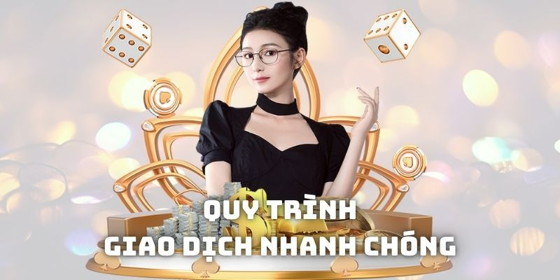 BK8 sở hữu quy trình nạp rút cực nhanh gọn